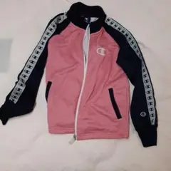 Champion ジップアップジャケット ピンク・ネイビー