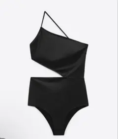 ZARA ワンピース水着 ブラック Sサイズのサムネイル