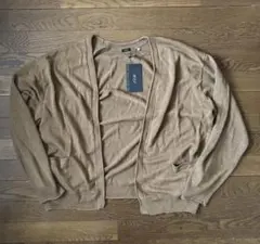 リネン カーディガン