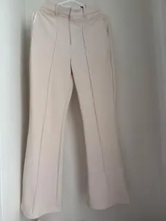 GRL センターピンタックフレアパンツ