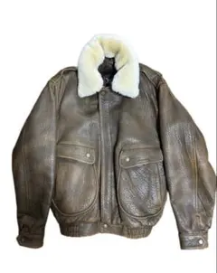 【本革】90s フライトジャケット A2タイプ 短丈　海外ボーイ