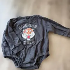 長袖ロンパース　80