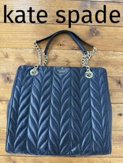 SALE!kate spade チェーンショルダーバッグ　ブラックキルティング