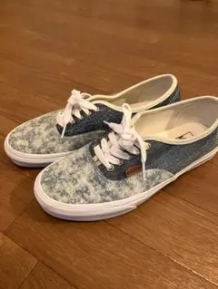 Vans デニムブルー ローカットスニーカー美品
