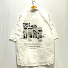 新品‼️マークゴンザレス❗プリント刺繍シャツ❗