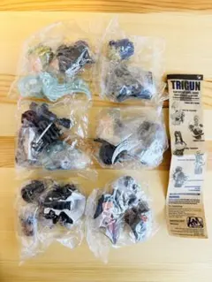 【未使用】TRIGUN トライガン胸像コレクション全6個セット海洋堂シークレットのサムネイル
