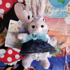 ディズニー ダッフィー ウィッシングウィングス ステラルー ぬいぐるみバッジ