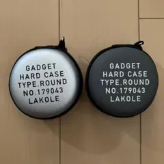匿名配送☆ LAKOLE ラコレ　ガジェットハードケース　グレー　シルバー