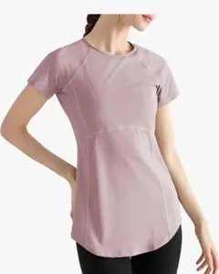 新品　Yomoment　 Tシャツ レディース 　ピラティス　ヨガ