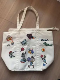 トイ・ストーリーホテル　刺繍トートバッグ