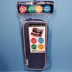 レイメイ藤井 トップライナーペンケース ネイビーチェック 新品・未使用のサムネイル