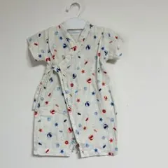 【新品】ミキハウス 甚平 ロンパース