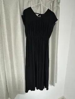 しまむら ノースリーブ ロングワンピース M