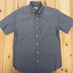 LACOSTE 半袖シャツ ダークグレー サイズ3