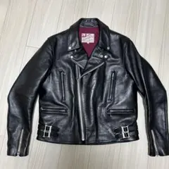 Y*U様 Addict Clothes AD-02 ダブルライダース 40 ブラ ADDICT CLOTHES アディクトクローズ AD-02 DOUBLE RIDERS JACKET