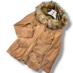 美品 GIORGIO BRATO レザージャケット ラクーンファーイタリア製42