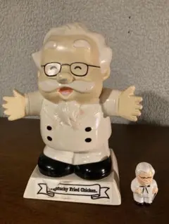 USAヴィンテージ カーネルサンダース　貯金箱　フィギュア　アドバタイジング 1991's】KFC カーネル・サンダースソフビ貯金箱 | Flipper