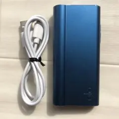 glo 電子タバコ本体 青色 USBケーブル付き