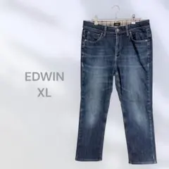 EDWIN エドウィン デニムパンツ ジーンズ XL カジュアル　裏起毛
