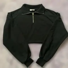 INGNI クロップド スウェット ハイネック