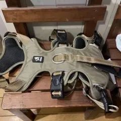 中型犬用　ハーネス Dリング付き　３連ハーネス