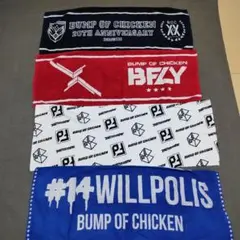 BUMP OF CHICKEN タオル　未開封　6個セット BUMP OF CHICKEN タオル 未開封 6個セット BUMP OF CHICKEN