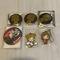 呪術廻戦 釘崎野薔薇 缶バッジ ラバーストラップ