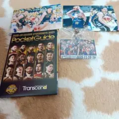 宇都宮ブレックス　BREX キーホルダー、ポケットガイド、トレカ2枚の4点セット