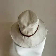 生成りバケットハット