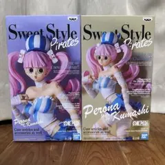 ワンピース Sweet Style Pirates　ペローナ フィギュア セットのサムネイル