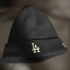 ニューエラ ニット帽 ドジャースロゴ
