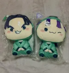 忍たま乱太郎　桜もちぴこの段　くじ　BIGぬいセット　潮江文次郎＋立花仙蔵