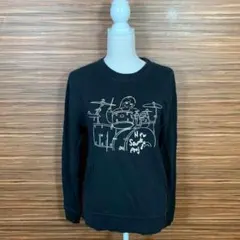 プリントスター Printstar Tシャツ Mサイズ 黒 ブラック 長袖