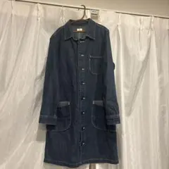 超希少】 CALEE × 長次郎製作所 ノーカラー デニム 羽織ジャケット S