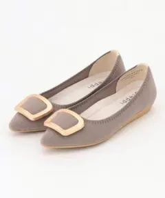 【美品】steppi バックルフラットシューズ25cmのサムネイル
