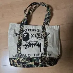【付録】STUSSY×BAPEコラボトートバッグ