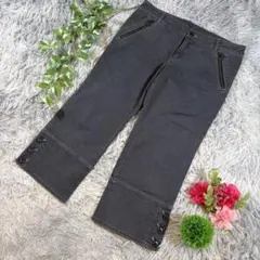 ✨ensuite✨サイズ3(L) レディース カジュアルパンツ チャコールグレーのサムネイル