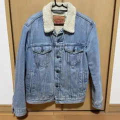 リーバイス　ボア襟　デニムジャケット　S