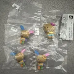 サンリオ　みんなでバカンスフィギュア　ウサハナ　ハローキティ