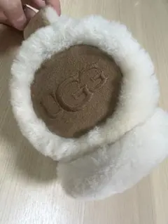 【美品】UGG イヤーマフ ブラウン　ベージュ