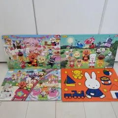 アンパンマン ミッフィー ジグソーパズルスターターセット 4枚のサムネイル