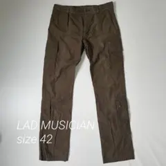 LAD MUSICIAN カーゴパンツ カーキ オリーブ 42のサムネイル