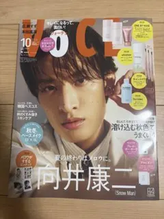 VOCE SPECIAL 2026年10月号 向井康二 ピンナップ付き　雑誌のみ