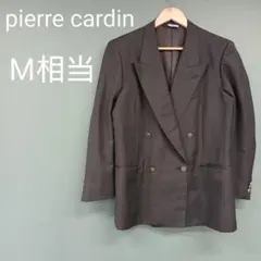 フランス pierre cardin ダブル ジャケット М ブラック メンズのサムネイル