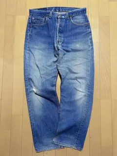 90s/W36 リーバイス 赤文字501 USA製 ヒゲ ヴィンテージデニム USA製】リーバイス501 赤文字 デニムパンツ W36 ヒゲ Vintage - メルカリ
