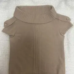 RED VALENTINO バレンティノ 半袖 ニット セーター 古着 ベージュ