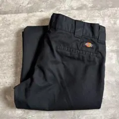 ディッキーズ 873 スリムストレート ワークパンツ ブラック W32 L30