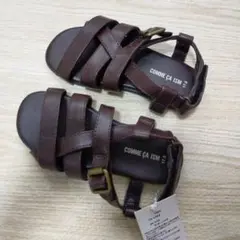 新品未使用　コムサイズム　サンダル　17.0cm