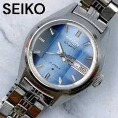 729 稼動 SEIKO 時計 自動巻き レディース カットガラス デイデイト