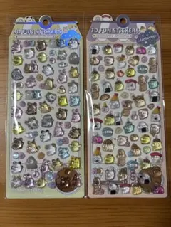 再入荷！！【C】オバケーヌ　ポップシール　うるちゅるシール　2枚セット